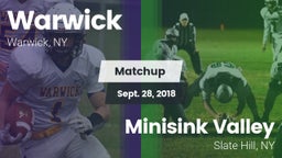 Matchup: Warwick vs. Minisink Valley  2018