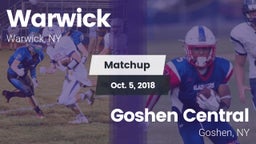 Matchup: Warwick vs. Goshen Central  2018