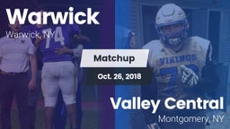 Matchup: Warwick vs. Valley Central  2018