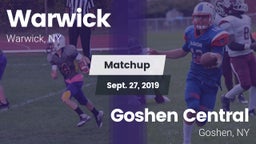 Matchup: Warwick vs. Goshen Central  2019