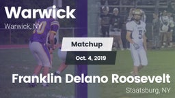 Matchup: Warwick vs. Franklin Delano Roosevelt 2019