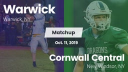 Matchup: Warwick vs. Cornwall Central  2019