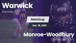 Matchup: Warwick vs. Monroe-Woodbury  2019
