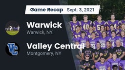 Recap: Warwick  vs. Valley Central  2021