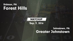 Matchup: Forest Hills vs. Greater Johnstown  2016