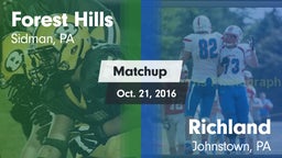Matchup: Forest Hills vs. Richland  2016