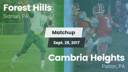 Matchup: Forest Hills vs. Cambria Heights  2017