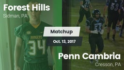 Matchup: Forest Hills vs. Penn Cambria  2017