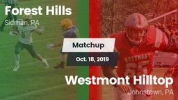 Matchup: Forest Hills vs. Westmont Hilltop  2019