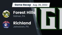 Recap: Forest Hills  vs. Richland  2022