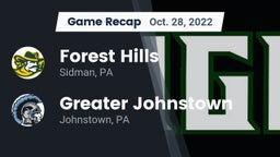 Recap: Forest Hills  vs. Greater Johnstown  2022