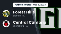 Recap: Forest Hills  vs. Central Cambria  2023