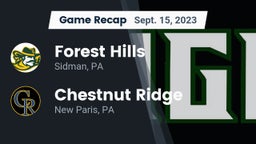 Recap: Forest Hills  vs. Chestnut Ridge  2023