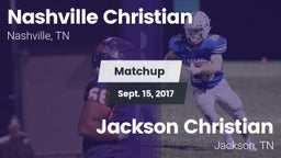 Matchup: Nashville Christian vs. Jackson Christian  2017