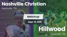 Matchup: Nashville Christian vs. Hillwood  2019