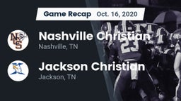 Recap: Nashville Christian  vs. Jackson Christian  2020