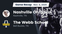 Recap: Nashville Christian  vs. The Webb School 2020