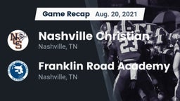 Recap: Nashville Christian  vs. Franklin Road Academy 2021
