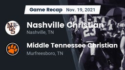 Recap: Nashville Christian  vs. Middle Tennessee Christian 2021
