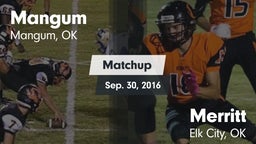 Matchup: Mangum vs. Merritt  2016