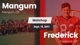 Matchup: Mangum vs. Frederick  2017