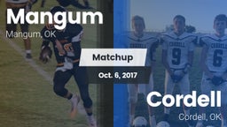 Matchup: Mangum vs. Cordell  2017
