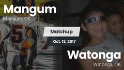Matchup: Mangum vs. Watonga  2017