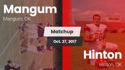 Matchup: Mangum vs. Hinton  2017