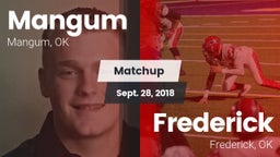 Matchup: Mangum vs. Frederick  2018