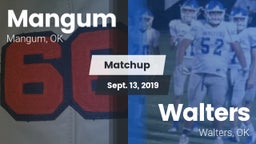 Matchup: Mangum vs. Walters  2019