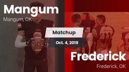 Matchup: Mangum vs. Frederick  2019