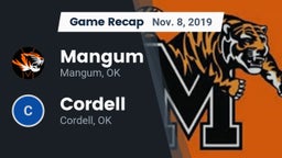 Recap: Mangum  vs. Cordell  2019