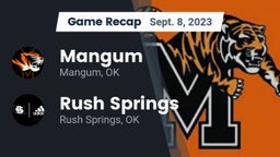 Recap: Mangum  vs. Rush Springs  2023