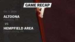 Recap: Altoona  vs. Hempfield Area  2016