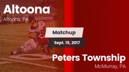 Matchup: Altoona vs. Peters Township  2017