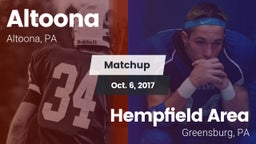 Matchup: Altoona vs. Hempfield Area  2017