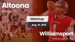 Matchup: Altoona vs. Williamsport  2018