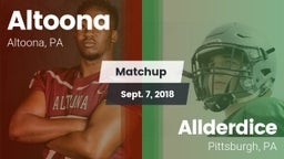 Matchup: Altoona vs. Allderdice  2018