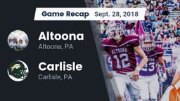 Recap: Altoona  vs. Carlisle  2018