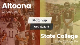 Matchup: Altoona vs. State College  2018