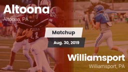 Matchup: Altoona vs. Williamsport  2019