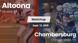 Matchup: Altoona vs. Chambersburg  2019