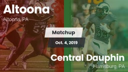 Matchup: Altoona vs. Central Dauphin  2019