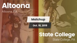 Matchup: Altoona vs. State College  2019