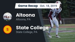 Recap: Altoona  vs. State College  2019