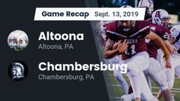 Recap: Altoona  vs. Chambersburg  2019