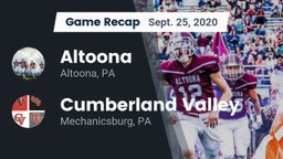 Recap: Altoona  vs. Cumberland Valley  2020