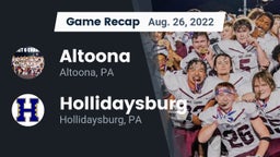Recap: Altoona  vs. Hollidaysburg  2022