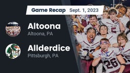 Recap: Altoona  vs. Allderdice  2023