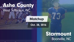 Matchup: Ashe County vs. Starmount  2016